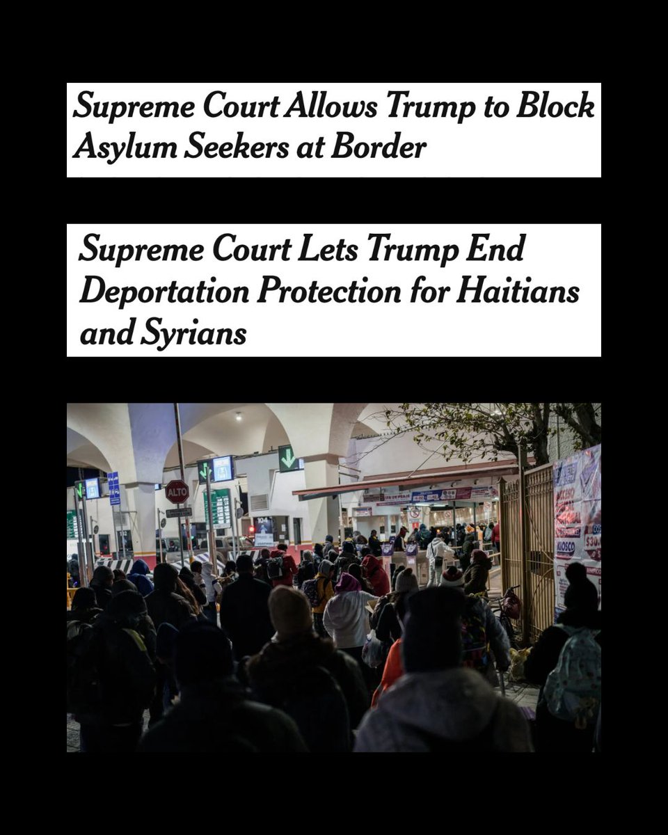 LogicsInMath613's tweet photo. @PramilaJayapal You: "It is a legal right."

Me: "Prove it."

What's the statute that says asylum is a legal 'right'?

That's right there's no such statute.
&amp;
That's why SCOTUS ruled the way they ruled.

Asylum is extended to the eligible recipient as a privilege.
https://t.co/CexUw307a1