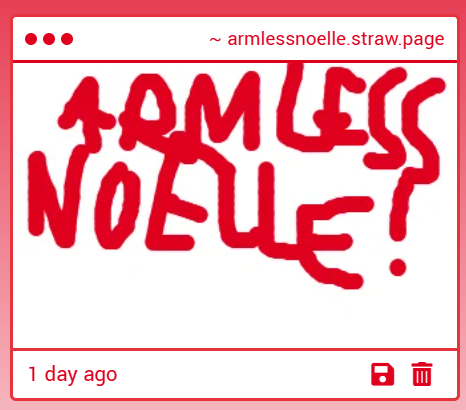 the real armless noelle deltarune tweet media