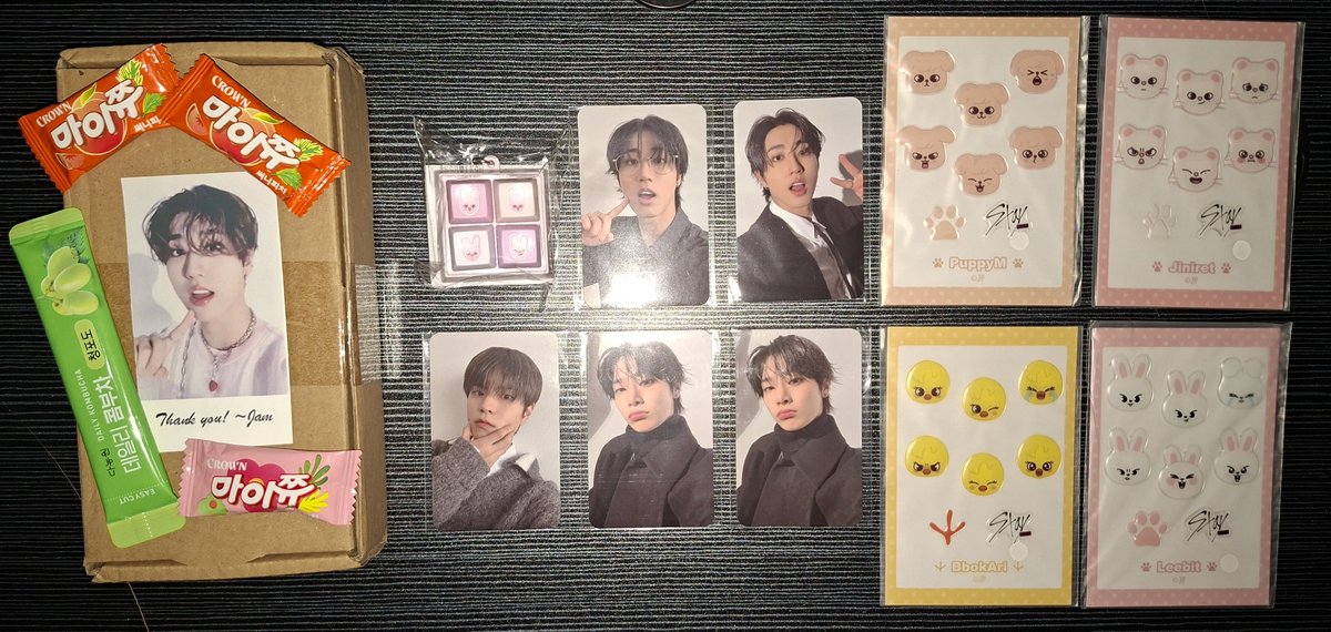 jamchae's tweet photo. received my jpn sugal prizes from my go-to jpn gom, @j___miah 🩷💚

thank you so much for packing them safely + shipping them so early~ nerdsung talaga is my weakness nakakaloka 😭

🏷 #jmiahproof #jamchaemail https://t.co/LRtJ6MNkir