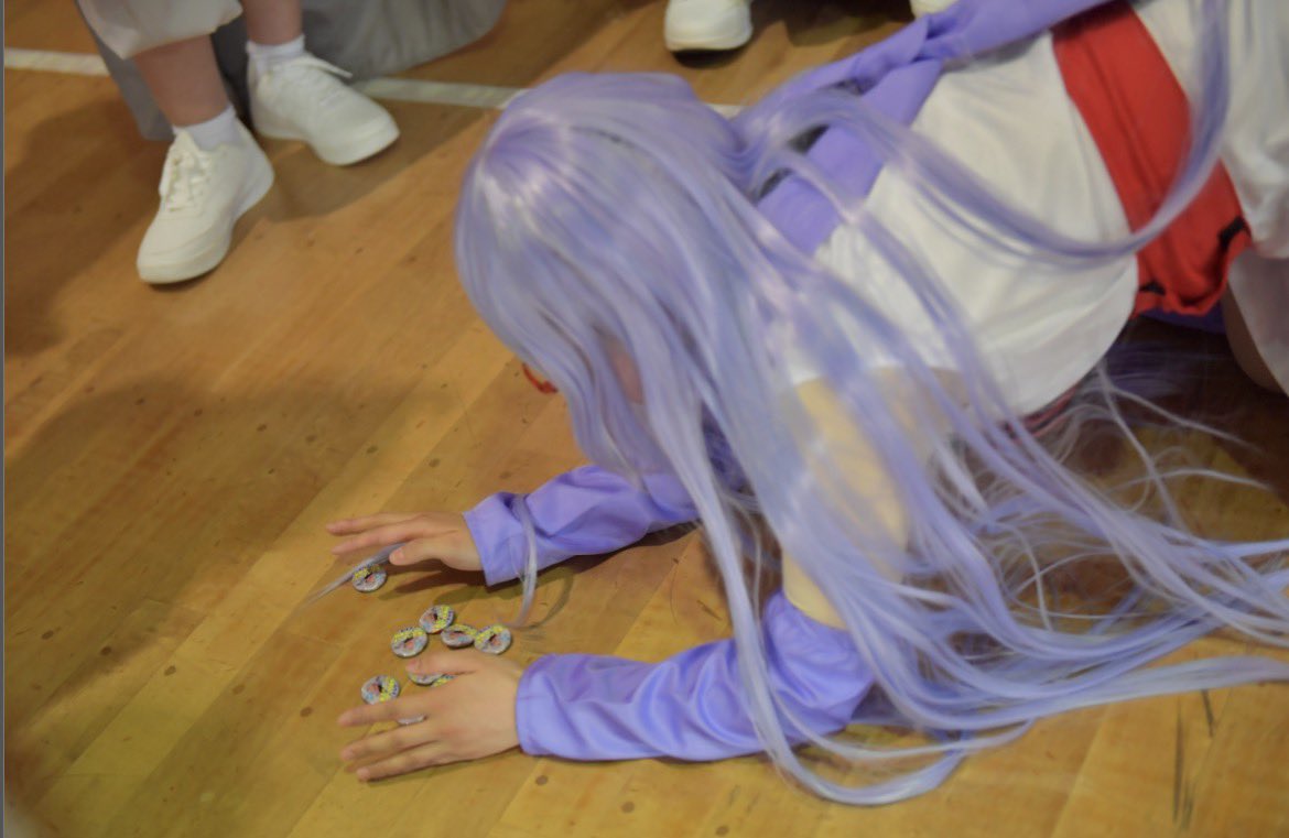 amaama090's tweet photo. Cosplay / コスプレ注意 ，銀.魂

         ~銀さんの缶バッジ回収係~
   
                 ♡猿.飛.あ.や.め♡

 #銀魂ファクトリーOCM #イイトコ https://t.co/qNypxqaXeG