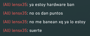 Flyiin_Free's tweet photo. Cheaters. Uno está usando cheats y el otro está haciendo dúo con él para subir de rango. Se burlan del sistema y dicen que no los van a banear. Espero que baneen a los dos y devuelvan los puntos a los jugadores afectados.
@marinacobs @RiotSupportES @RiotSupport @VALORANTes https://t.co/YEDn3XteTO
