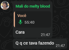 SashaFromMG's tweet photo. conversar comigo é assim https://t.co/nWzbnnJKnE