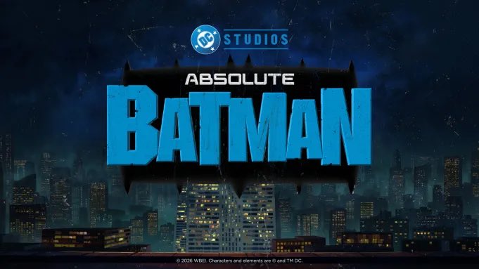 Sirsayso1's tweet photo. First look: ‘ABSOLUTE BATMAN’ animated series logo just dropped 🦇

DC is going darker. https://t.co/gmbSPRozNV