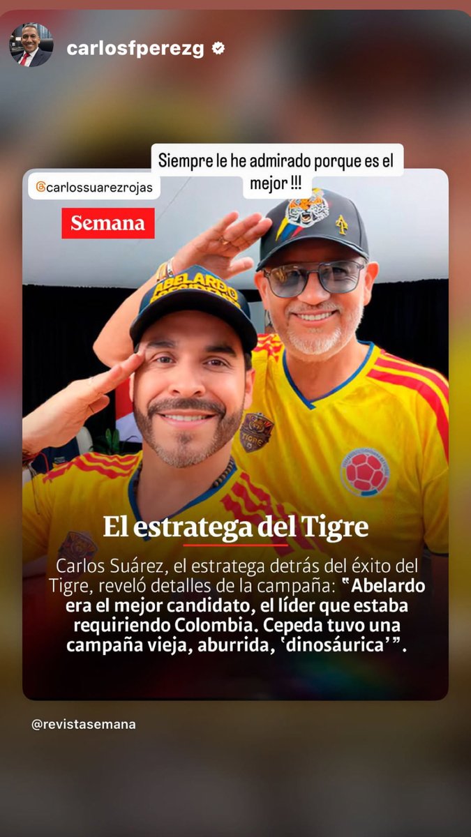 carlossuarezr's tweet photo. Habemus Tigris. https://t.co/eDTo2SInC6