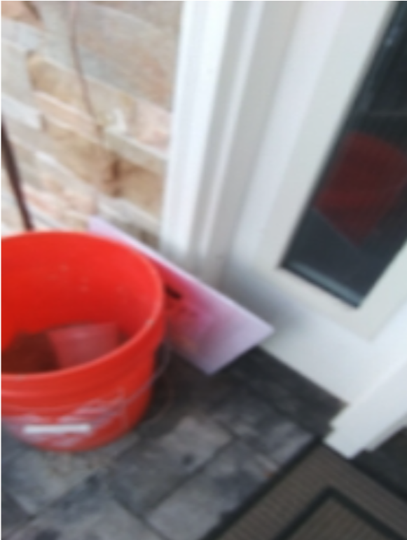 jhf3488's tweet photo. @UPS Package going to this courthouse in Jersey city.  It was left at this home Depot bucket in Bayonne. Filed a claim, which was promptly closed because UPS has photo proof that it was delivered. Are you kidding me?  Your photo proof just shows that it wasn't properly delivered. https://t.co/mLXNYvTuOR