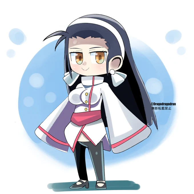 KOFより 神楽ちづる 。( Chizuru Kagura ) #KOF #SNK #格ゲーキャラ描こうぜ