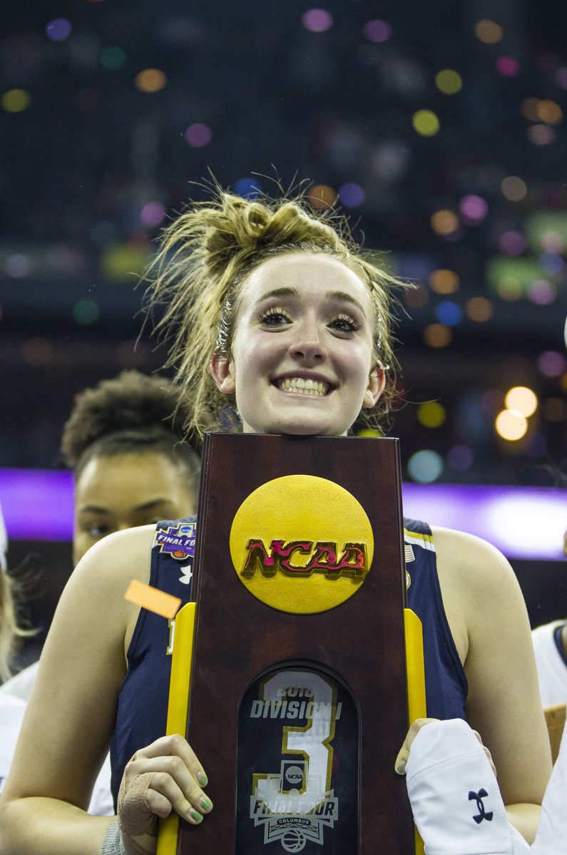 KyleMSmedley's tweet photo. Notre Dame women’s basketball alumna Marina Mabrey tied the WNBA single-game record with 53 points in a 125-97 win for the Toronto Tempo over the Los Angeles Sparks Thursday.

The former Irish standout is thriving with the Tempo, averaging a career-high 21.2 points per game. https://t.co/ZKDjtLQByj