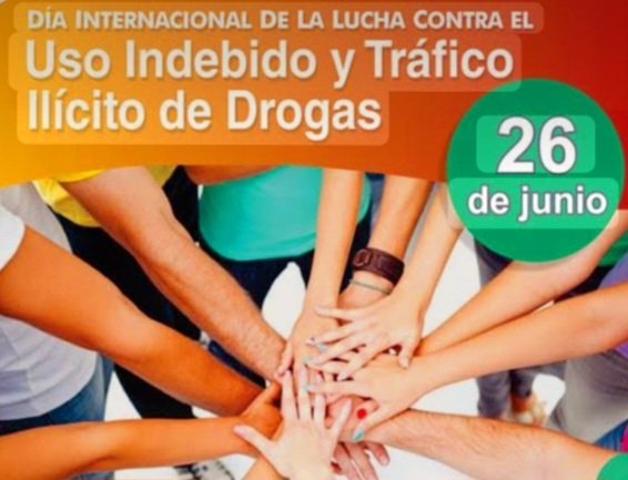 DrRobertoMOjeda's tweet photo. En el Día Internacional de lucha contra el uso indebido y el tráfico ilícito de drogas ratificamos la decisión de combatir este flagelo  que tanto daña a las personas, las familias y al tejido social en su conjunto. #CubaPorLaVida https://t.co/hUMtKWyQOt