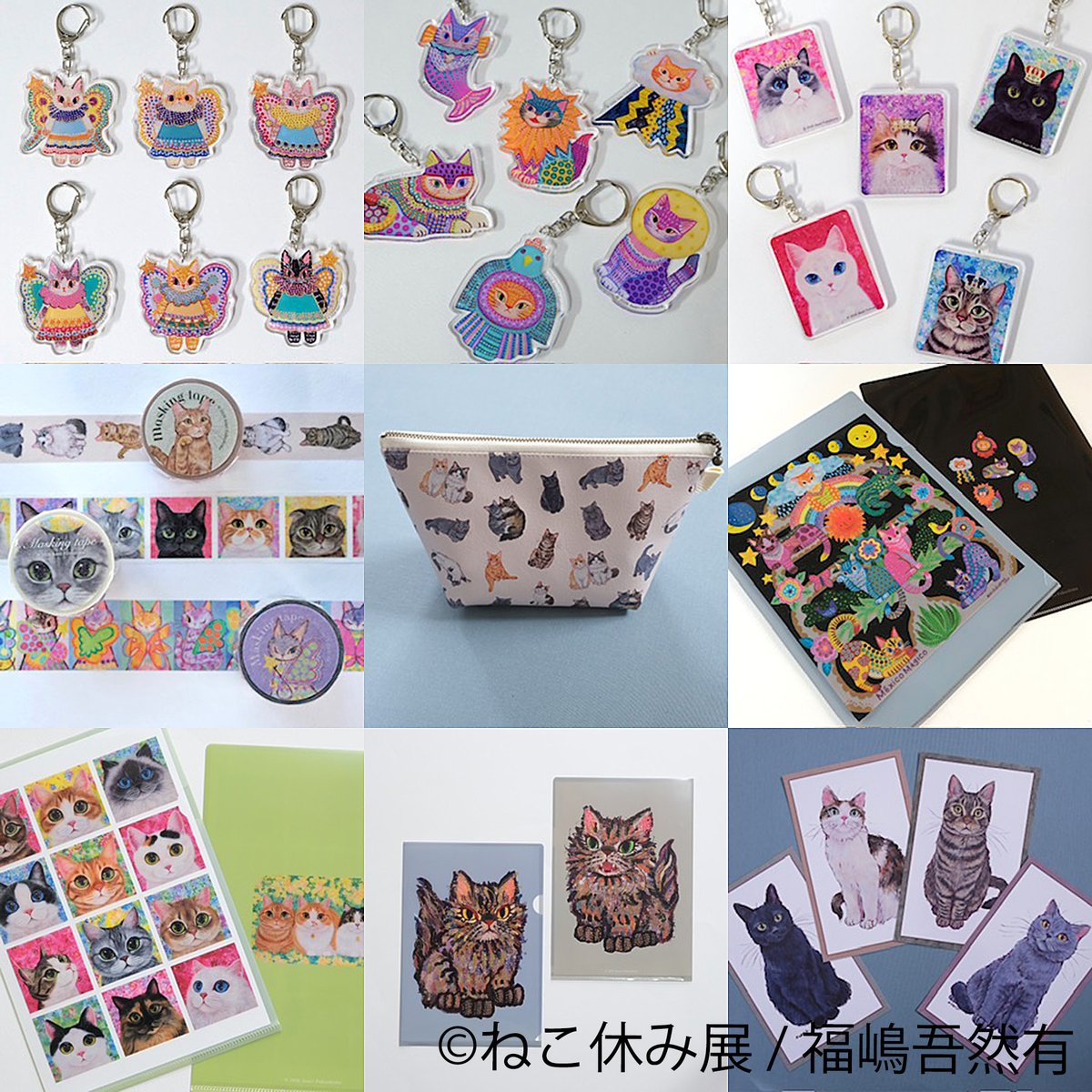 baconcoltd's tweet photo. 「ねこ休み展 夏 2026」＼情報解禁／

“ねこまみれ”で癒される、
人気スター猫たちの夏の祭典。
新作展示・限定グッズ・POP UP EVENTなど
この夏だけの特別企画が大集結。
来場者限定特典企画も開催!

■東京開催
2026年8月21日(金)~9月13日(日) https://t.co/ChxfHsKTqx