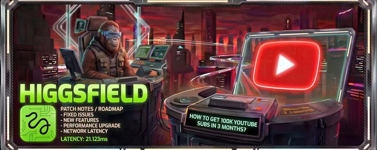 HOW TO GET 100K YOUTUBE SUBS IN 3 MONTHS WITH HIGGSFIELD + CLAUDE CODE?