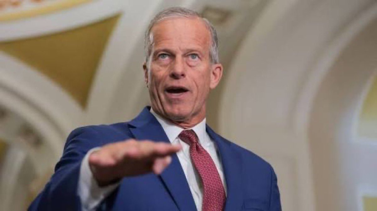 Real_Turley's tweet photo. John Thune is a villain in the eyes of Americans. He doesn’t want the SAVE America Act to pass.

Do You Agree? 👇 https://t.co/0sefRzAHsb