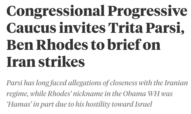 bhweingarten's tweet photo. The co-founder and longtime former president of an entity Republican Senators called on to be investigated for violating FARA as Iran's lobby in the U.S. -- a man who supported Obama's Iran Deal, lavished praise on echo chamber architect Ben Rhodes for it, and to this day speaks alongside him to the Trump-hating and enemy-appeasing Congressional Progressive Caucus -- is advising the Trump administration on Iran policy?