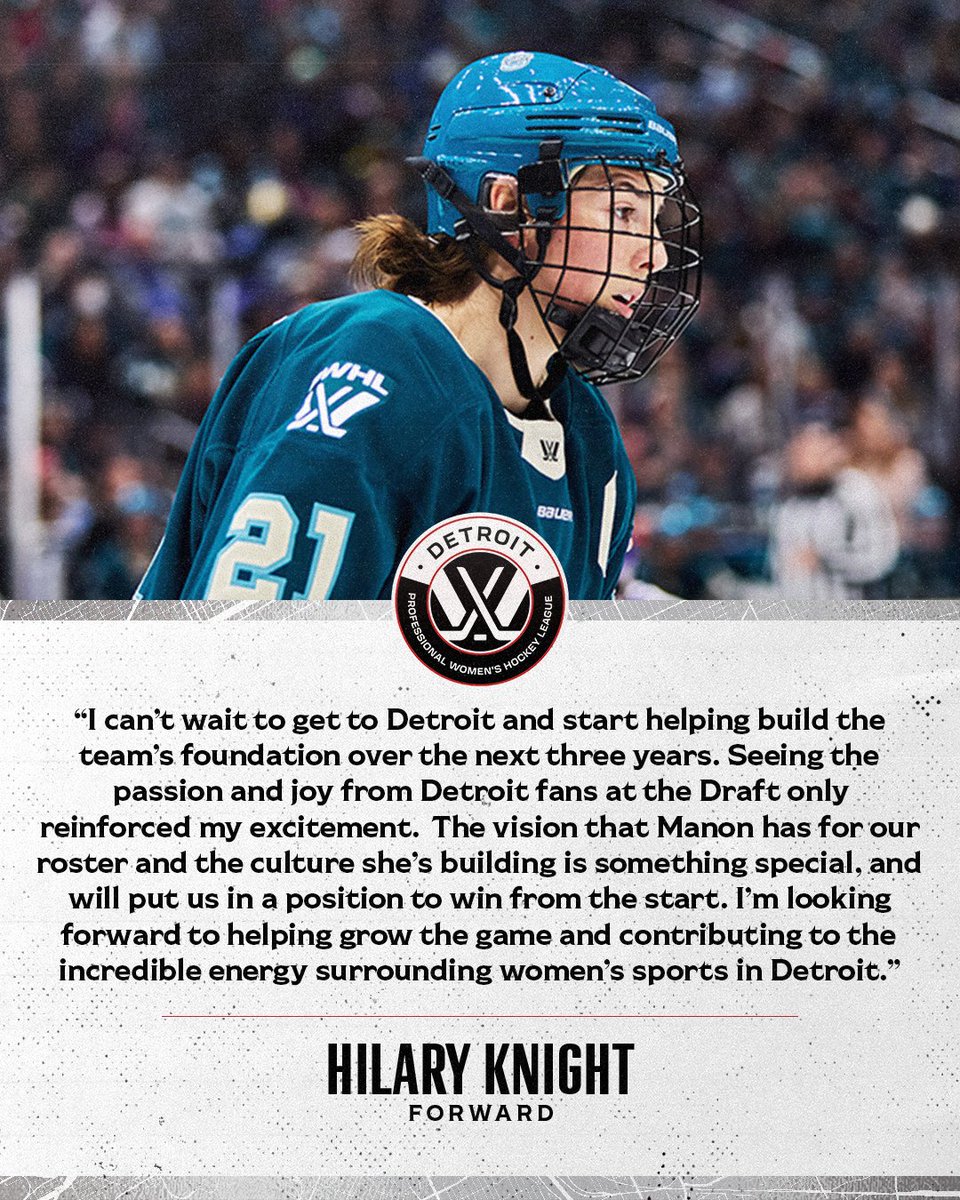 pwhl__detroit's tweet photo. Knight Knight, Motor City 😴 https://t.co/Y5PkYs8ptV