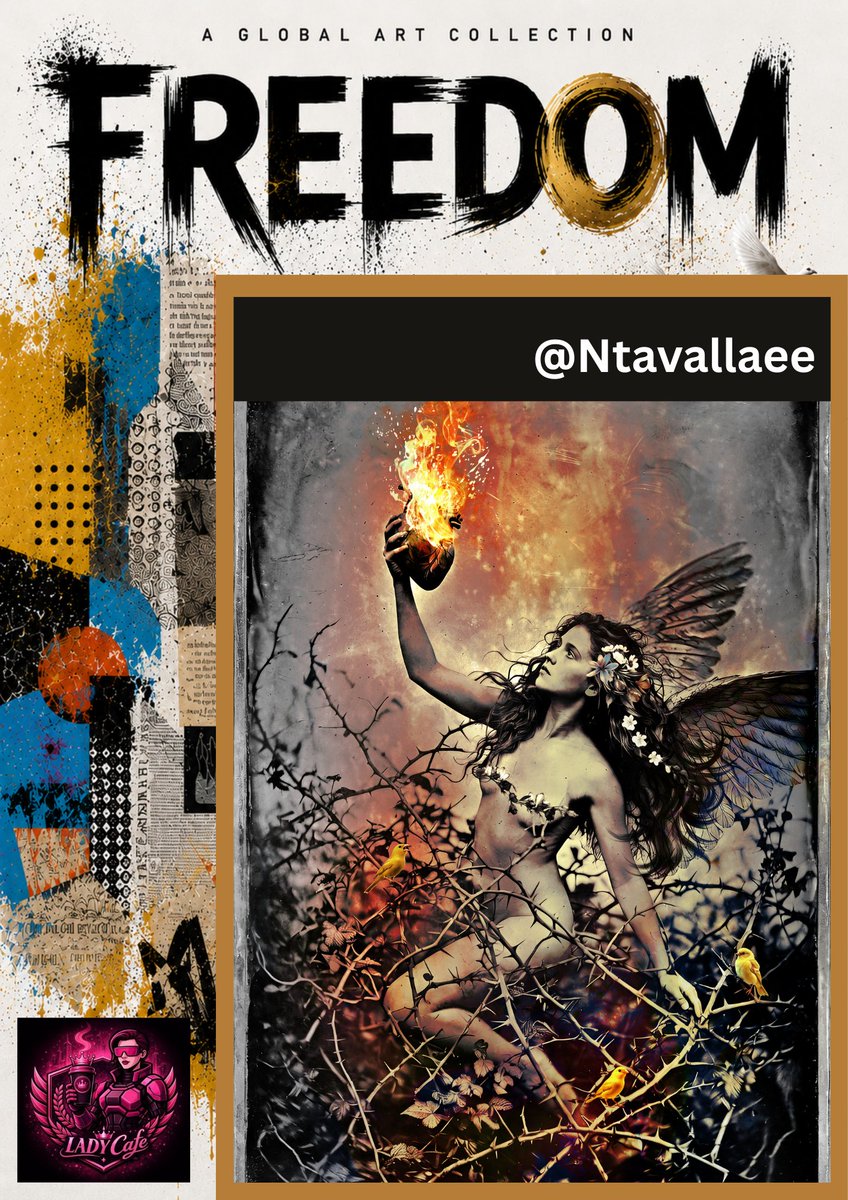 PegahLari's tweet photo. Gn 💜
#REEDOM
A sneak peek of works from the incredible upcoming collection on @lady_cafe1 - more amazing art to follow soon!! Curated by dear @NftSunage ** JULY 3 **
@Tara36no
@NTavallaee https://t.co/uXkRloUHnG