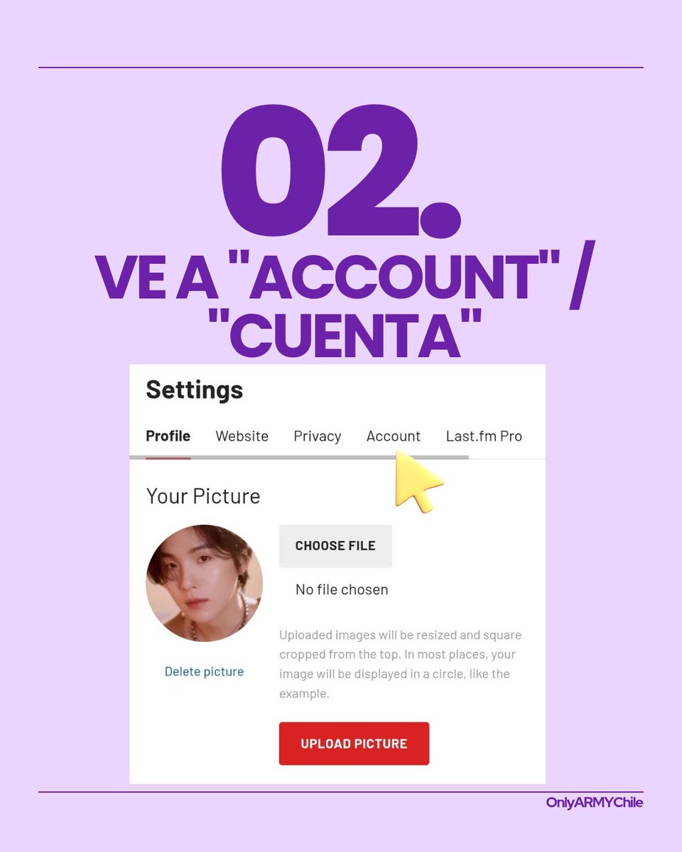 OnlyARMYChile's tweet photo. Ante los recientes acontecimientos con Lastfm, como fanbase hemos decidido eliminar nuestras cuentas de esta plataforma de manera inmediata y definitiva.  

Los últimos cambios implementados por la plataforma, sumado a sus comentarios públicos y la exclusión de BTS en sus (+) https://t.co/viW4swBcVd