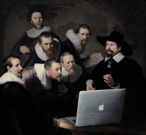 sanctibooknook's tweet photo. Machina ex Deo

“ The devil can cite Scripture for his purpose. An evil soul producing holy witness is like a villain with a smiling cheek,
A goodly apple rotten at the heart.
O,what a goodly outside falsehood hath!”

Shakespeare, 
The Merchant of Venice
1596-1598

Don’t judge the machine…rather, judge a person’s ability to navigate it through the information territories from within …