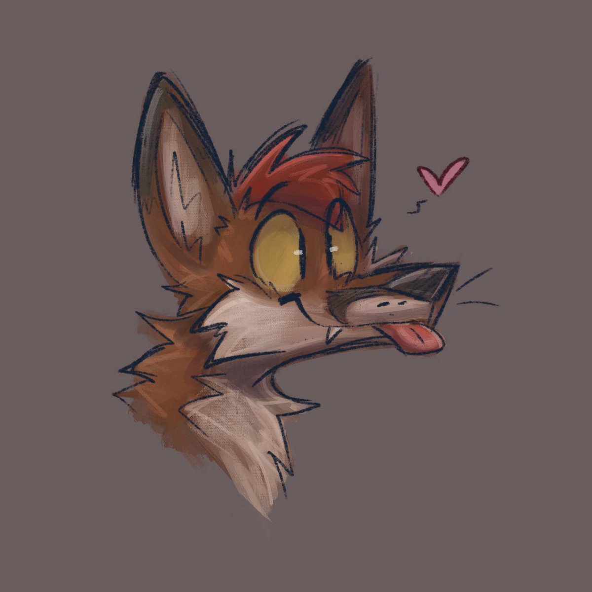 NorwegianFennec's tweet photo. A quick fox for a new friend! 

#furry https://t.co/T2tJRDloS2