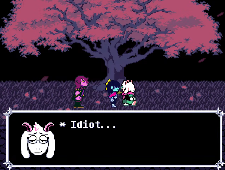 fambramb's tweet photo. am i being stupid for thinking Ralsei and Flowery had a history i'm not crazy right https://t.co/Wv3NjTJolf