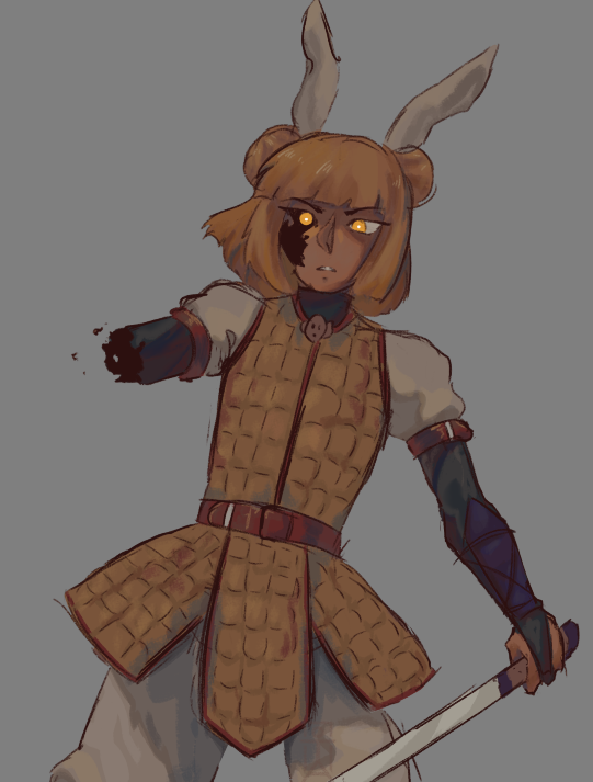 OtaeriaAoba's tweet photo. mayumi doodle from a few days ago forgot to shaaare 
#touhou https://t.co/dSvSNVZfUY