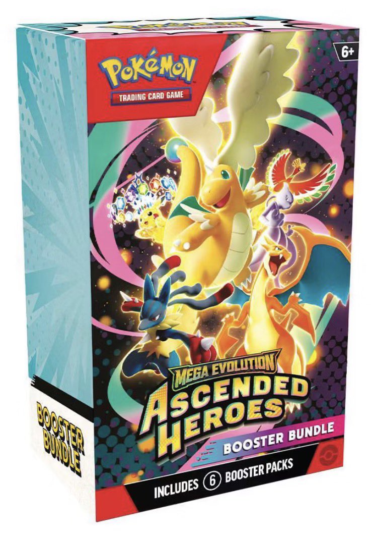 PokemonDealsX's tweet photo. Ascended Heroes Booster Bundle is dropping at Target tonight possibly with over 20,000 expected inventory.

Early link: https://t.co/O79KajbqUP

⚡️ Get instantly notified of Pokemon deals and read the comprehensive guide to help secure the drop: https://t.co/ldCiIeWbgb

We’ll update when the next Pokemon drop goes live.