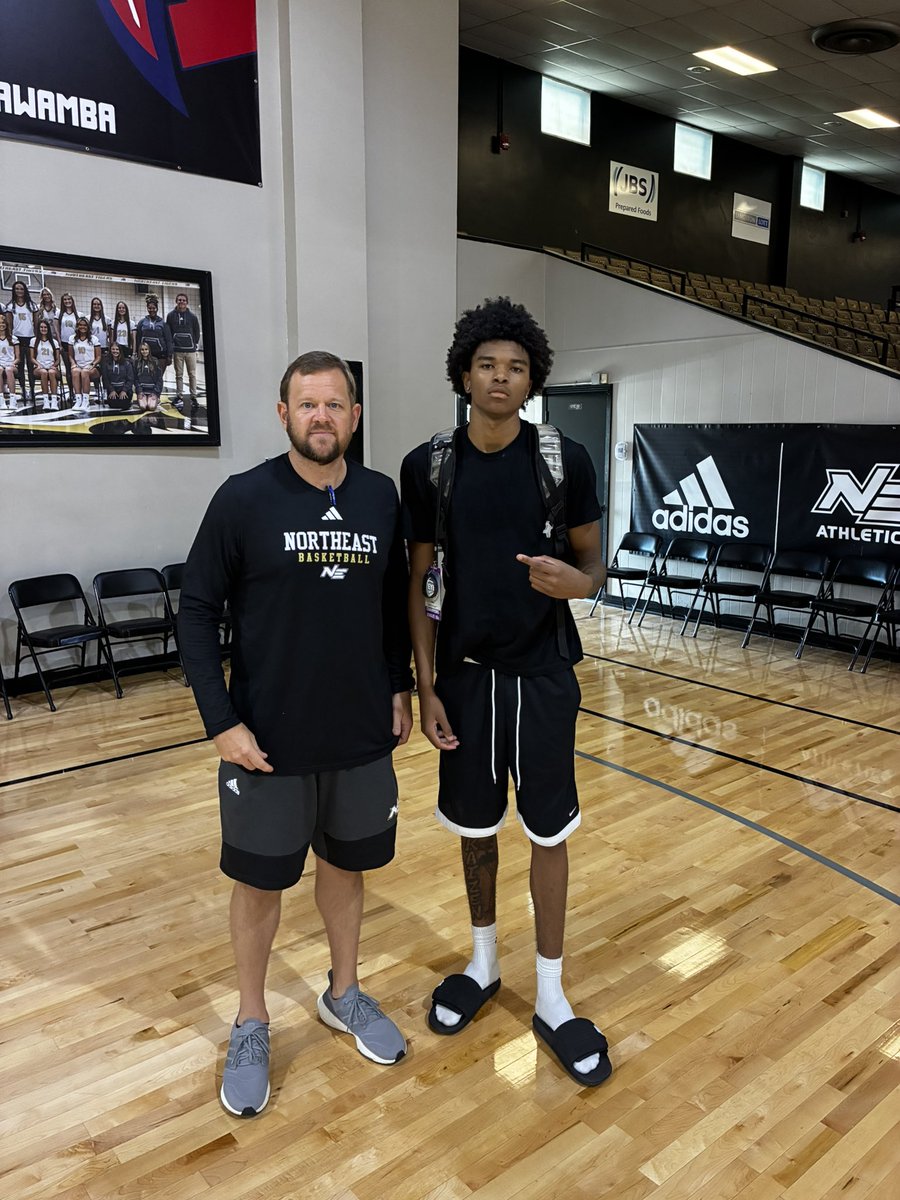 otiscole03's tweet photo. Had an great showing at the Northeast Community College Prospect Camp. I measured at 6’7 ! Excited to build a relationship with Coach Wright and his Coaching staff
#b4a https://t.co/vDuEgFmJKc
