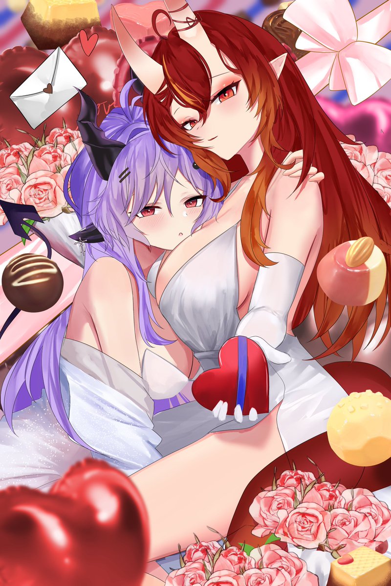 FireOniRei's tweet photo. Happy Yuri Day! 

I love my wives 😍❤️ https://t.co/j9THF3KsXq