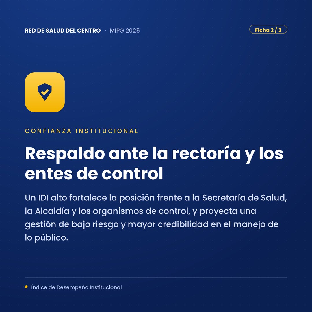 NatalyMN03's tweet photo. La @redcentrocali alcanzó 92,4 puntos en el Índice de Desempeño Institucional #MIPG 2025: nuestro mejor resultado histórico. Primer lugar a nivel de las Empresas sociales del Estado del Distrito y segundo entre las del Valle del Cauca.
Esta medición, realizada por el Departamento Administrativo de la Función Pública (DAFP), es fruto del compromiso, la disciplina y el trabajo de todo nuestro talento humano.
Seguimos trabajando con dedicación por el bienestar de nuestra comunidad. ☺️❤️