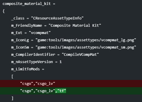 gabefollower's tweet photo. Mention of Project TF appeared in the context of composite materials near CS2, which most likely means that it will be used for skins. Developing another service game alongside CS2, Deadlock and Dota 2 is a bit questionable. https://t.co/8SM21QUE1P