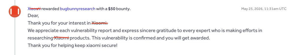 Zaddyzaddy's tweet photo. Big shout to this company for the hugeeee $50 bounty for reporting a Zero-click unauthenticated DOM XSS leading to PII exposure. https://t.co/uw2yf0s5Kp