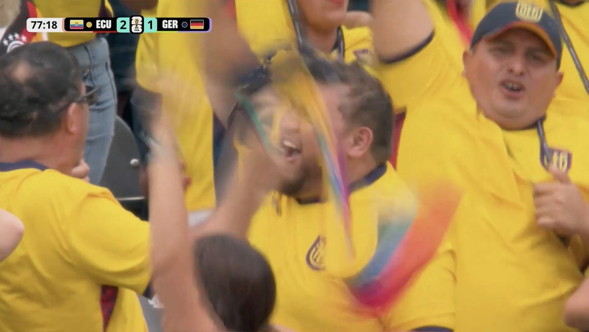ofootball__'s tweet photo. GOOOOAAALLL!!!

🚩 Live: Ecuador 2-1 Germany

⚽️ Goal: Plata (78’) https://t.co/xBYGBvxwqV