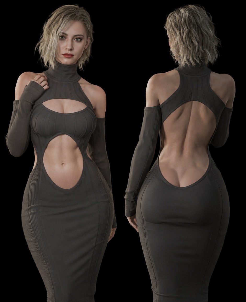 AbyssShatters's tweet photo. "Ugh. Look, I appreciate you got me this cute dress but are people supposed to be able to see my buttcrack or is this a bit small?"

#OpenRP • #LewdRP https://t.co/vxSxZWqDBA