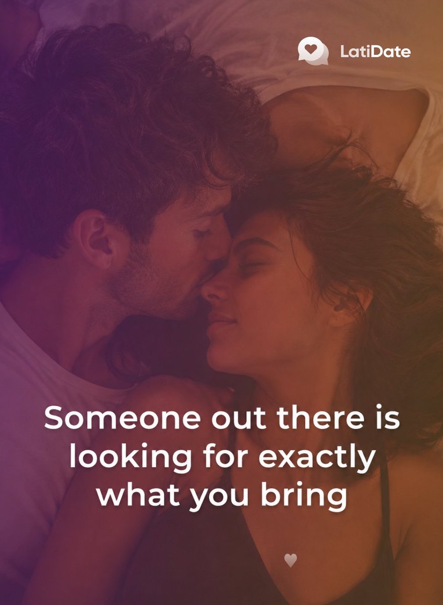 latidate_blog's tweet photo. Someone out there is looking for exactly what you bring✨ https://t.co/WQAImf1u73