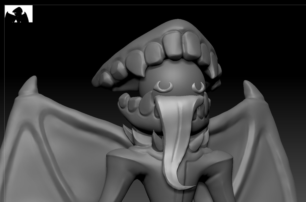 shubwub's tweet photo. I started sculpting the HIT CHARACTER Mouth from @Vinesauce's Tomodachi Life playthrough

But I got bored and ain't finishing it so here's the WIP

#zbrush #vinesauce https://t.co/w00idBBrbw
