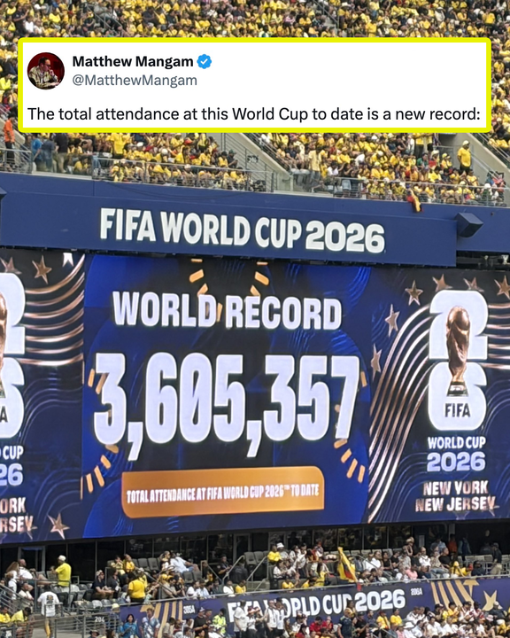 MenInBlazers's tweet photo. THE 2026 WORLD CUP IS ONE FOR THE RECORD BOOKS 👀 https://t.co/oVyF9TS55x