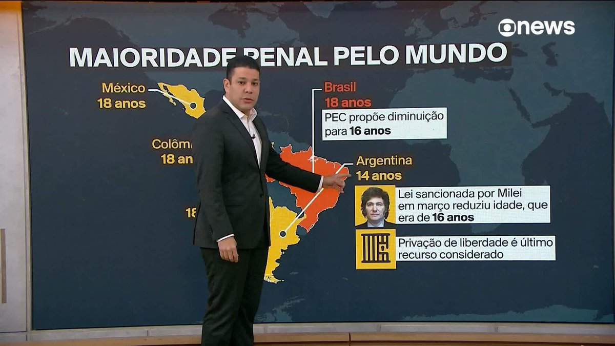 g1's tweet photo. Datafolha: 79% dos brasileiros apoiam a redução da maioridade penal #g1 https://t.co/R55TLfZVb2 https://t.co/LXByLIirvf