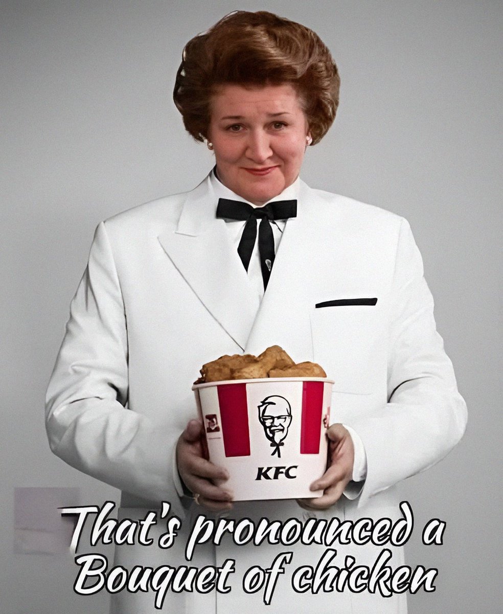 Classicbritcom's tweet photo. It's pronounced "Bouquet" https://t.co/cCpnE4Jk80