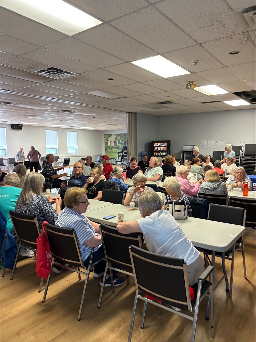 DaveSmithPtbo's tweet photo. Great day flipping a delicious pancake breakfast for everyone at the Activity Haven Senior Centre! 🥞
June has been an incredible month dedicated to celebrating the amazing seniors in our community, and today’s event was the perfect way to finish it on a high note. https://t.co/JnkHSykX7F