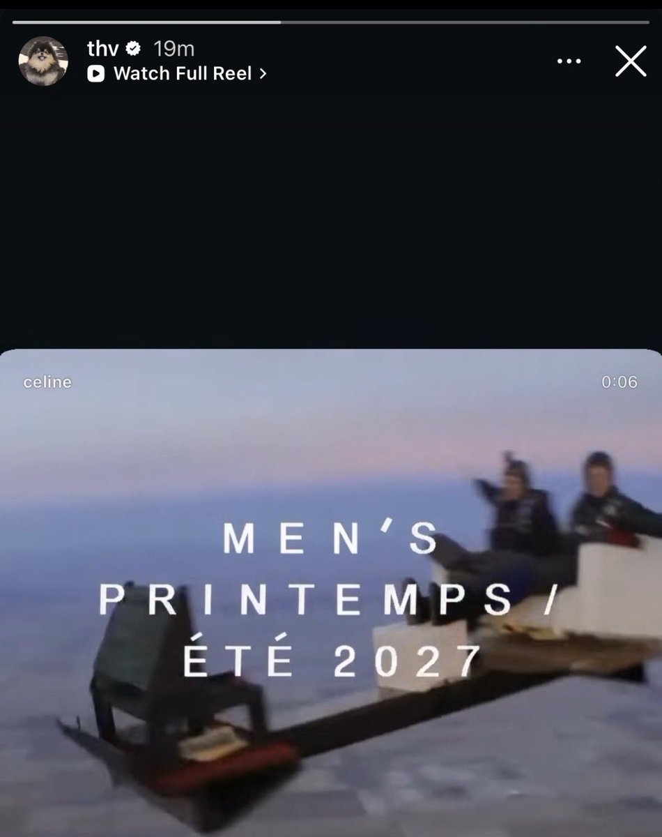 frsecg's tweet photo. o taehyung estará presente no desfile "CELINE Men's Printemps/Été 2027" no paris fashion week! 

🗓️: 28 de junho 
🕦: 7 horas da manhã 🇧🇷

TAEHYUNG FOR CELINE
Vx CELINE
#TAEHYUNGxCELINE 
#CelineBoyV https://t.co/d6PwxrE1mC