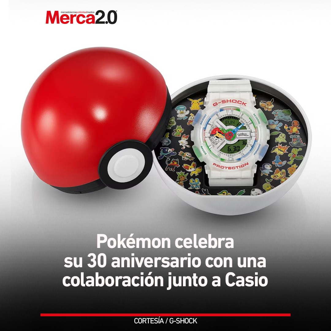 Merca20's tweet photo. Los artículos de colección inspirados en Pokémon suelen despertar el interés de miles de fanáticos alrededor del mundo, pero pocas veces una colaboración logra combinar nostalgia, diseño y exclusividad como la nueva propuesta de Casio. 

LINK BIO
https://t.co/jZqvwH5x7n https://t.co/f8cNNXJihP