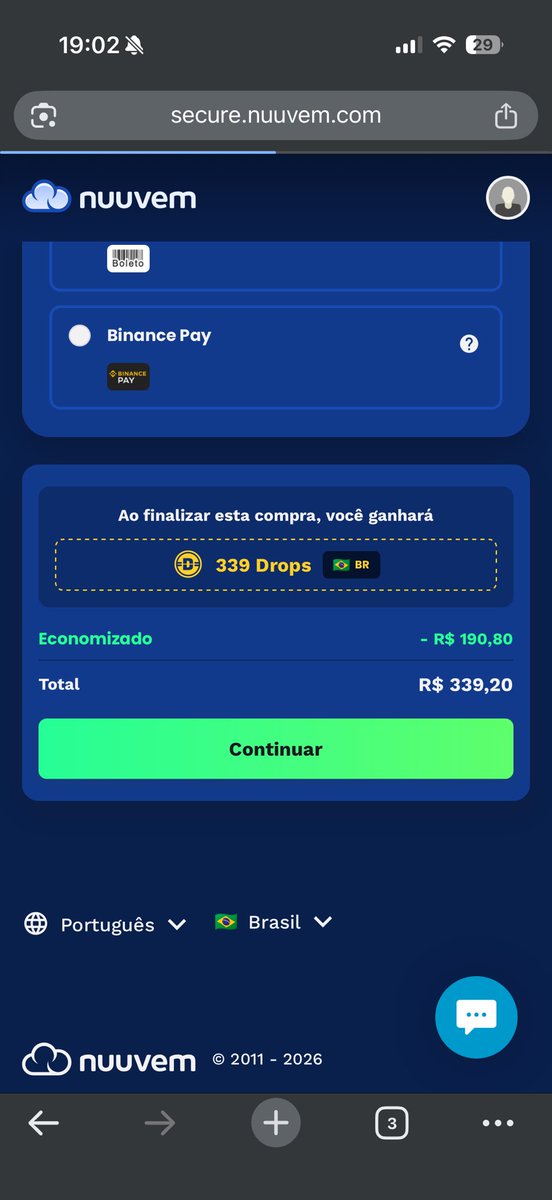 Albiojr's tweet photo. @nuuvem Até alguém postar que conseguiu, aparentemente foi só para iludir todo mundo, site caiu exatamente que nem mais cedo https://t.co/IDrw8gGZMb
