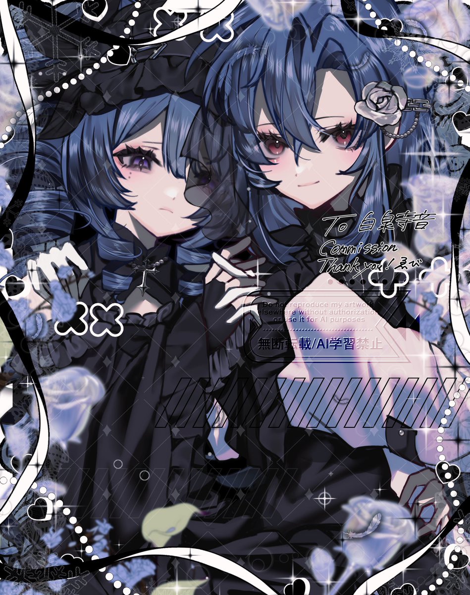 BbVnoy's tweet photo. ご依頼ありがとうございました！🤍🖤
#Skeb https://t.co/59AnNHai7h