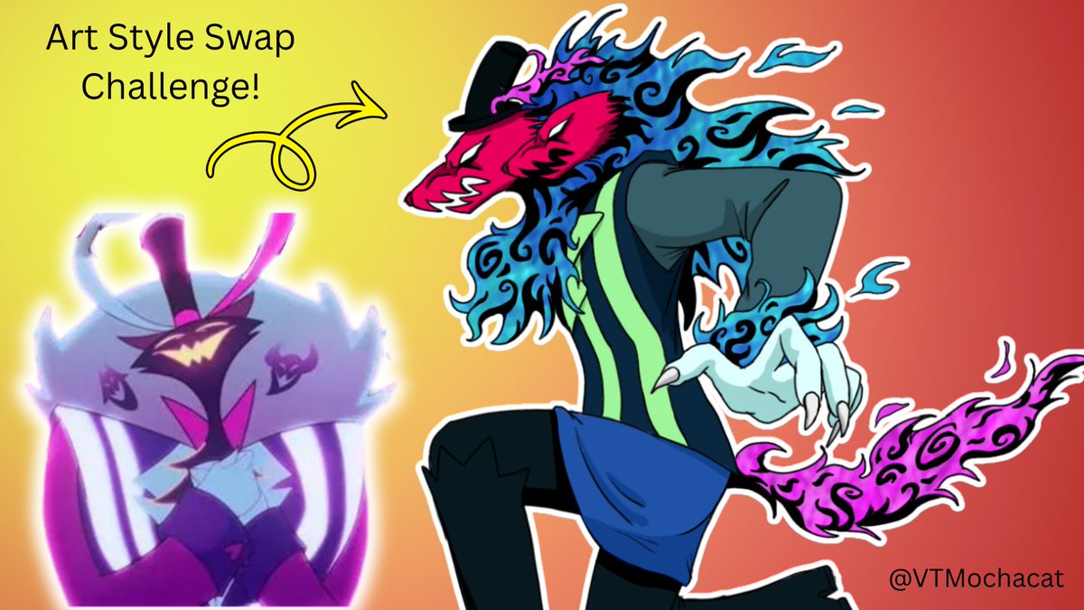 VTMochacat's tweet photo. He looks so far removed from his original design, but I love this one too much to care. https://t.co/Cks8ar9j2s