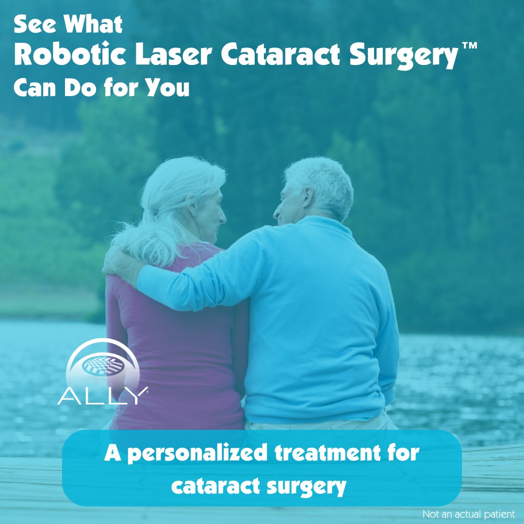 robotic_lcs's tweet photo. See the difference robotic laser cataract surgery can make with advanced precision designed to support personalized care and clearer vision. Find a doctor offering ALLY Robotic Laser Cataract Surgery® in your area! https://t.co/tggajdQv1n

#RoboticLaserCataractSurgery #Vision https://t.co/P33Nm78aNO