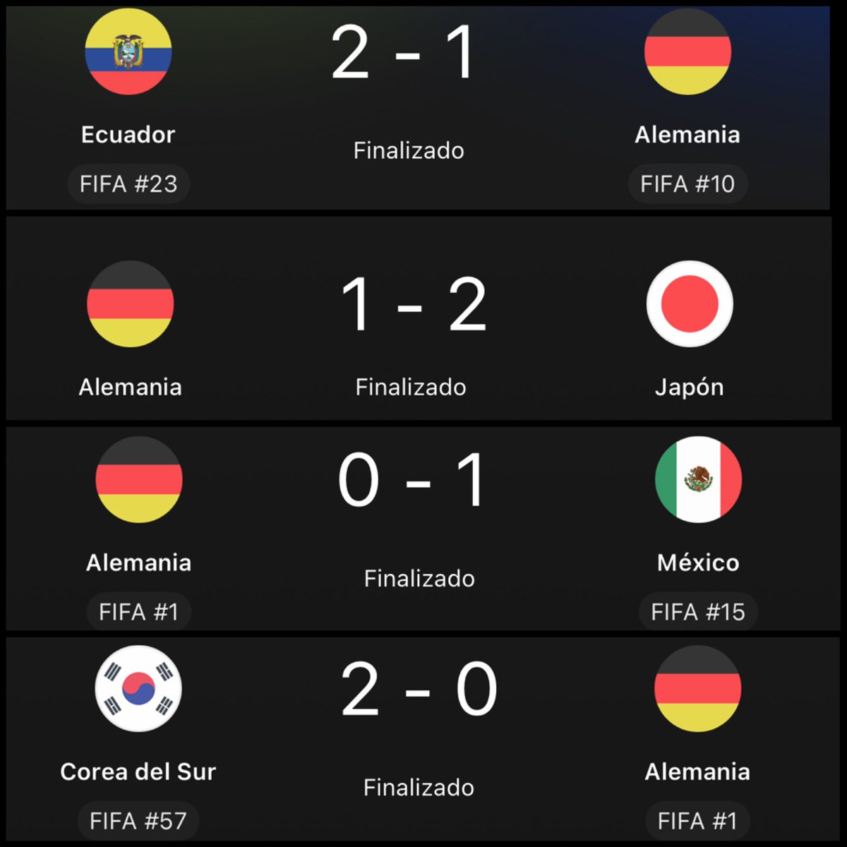 FCB_nenn's tweet photo. Lo de Alemania dándonos momentos históricos en mundiales se volvió tradición https://t.co/CzHxzZOglM