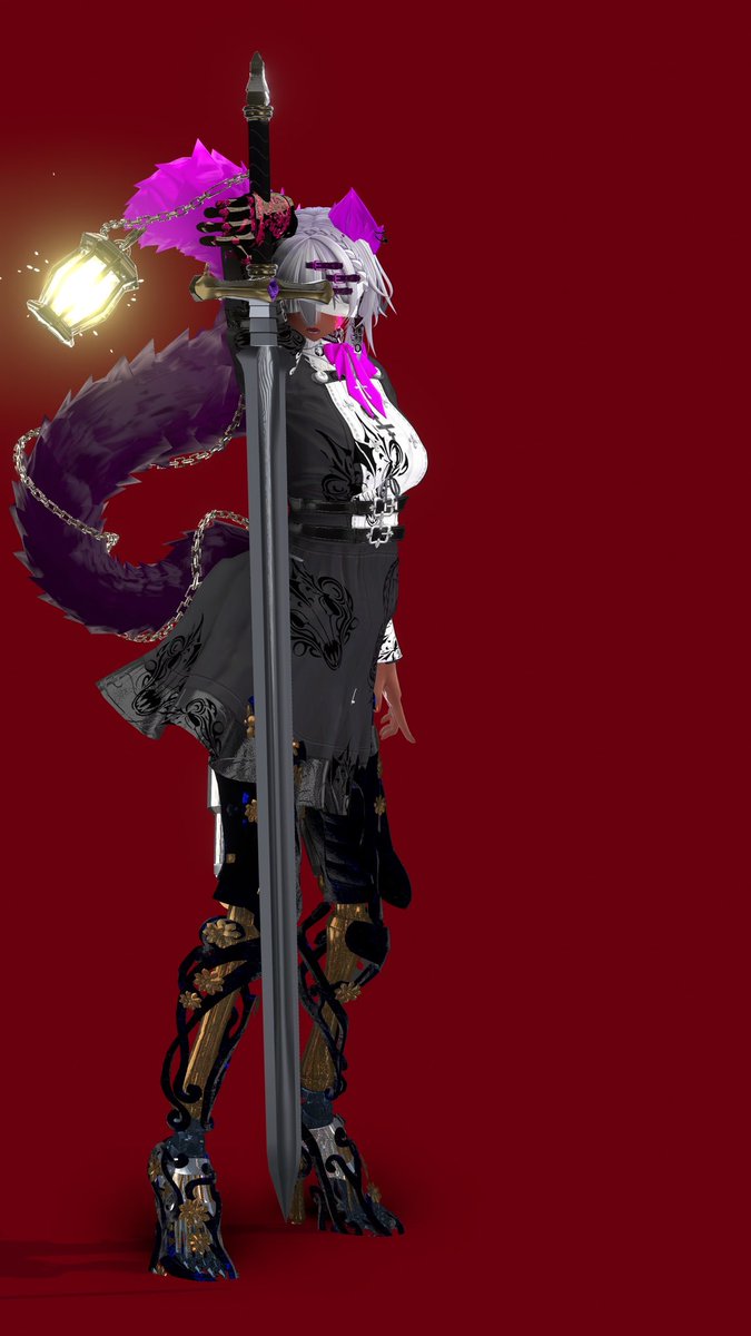 GussanVRC777's tweet photo. でかい剣は🗡️いいぞ https://t.co/3Sg9wzNeNi