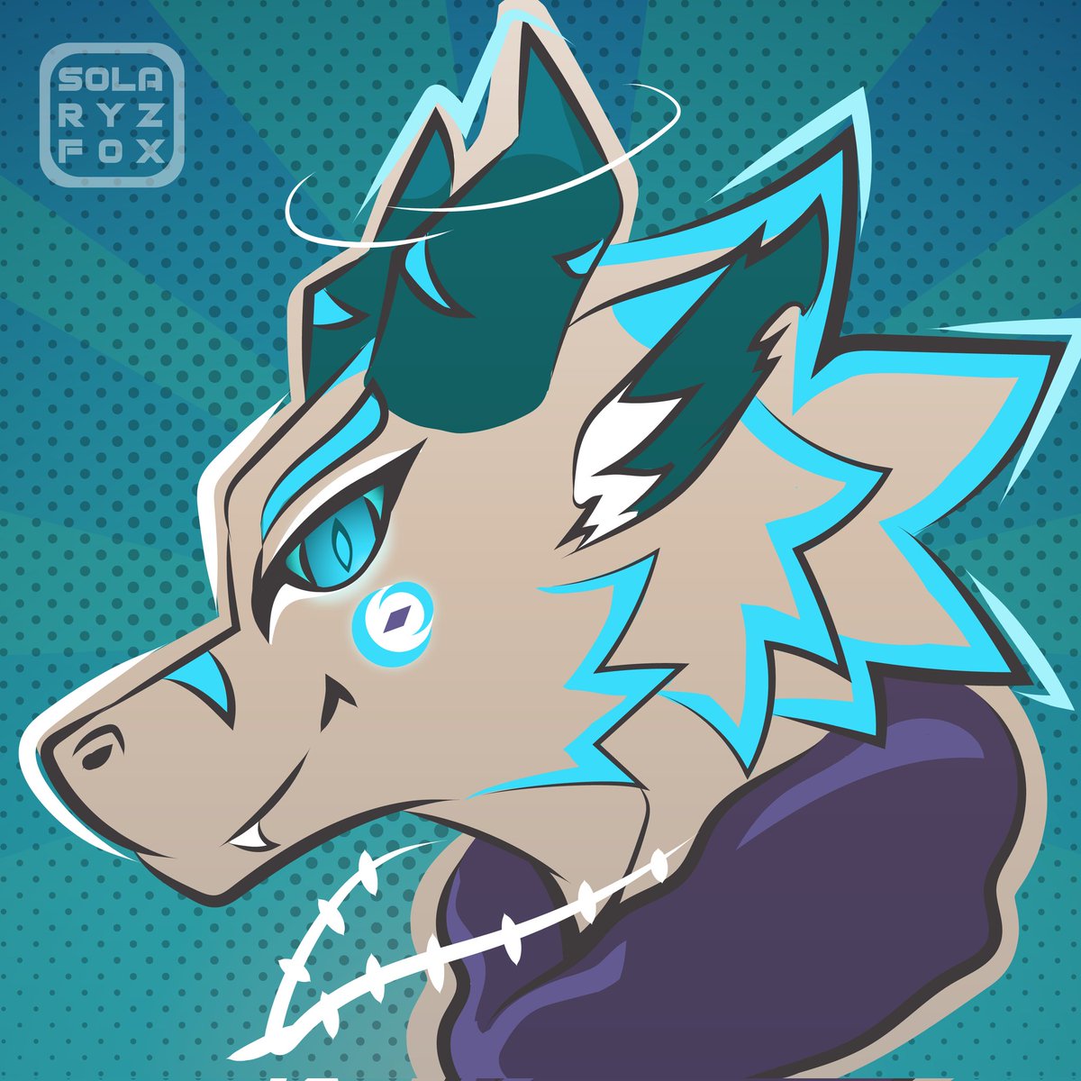 NateWilde's tweet photo. something is up!! ✨🩵💙
 Remodeled my villain :3

If you remember what his name is, you got to participate in my free art raffle soon!! 🩵
Only the correct answer is getting it :3

#furry #furryart https://t.co/2CdnAK7Z5P
