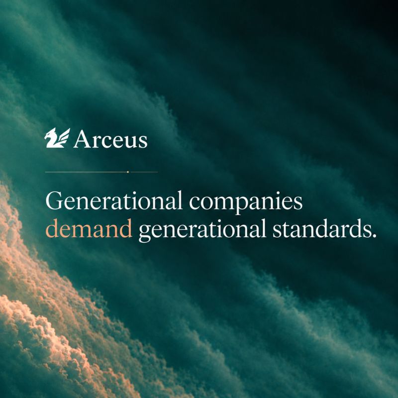 arceuslegal's tweet photo. Generational companies have generational standards.

Today, we’re introducing Arceus, a new partner redefining the future of law for companies inventing the next decade.

For the better part of two decades, every layer of the infrastructure that powers modern business has been reimagined for speed, transparency, and experience. Payments, banking, identity, procurement, and finance have all been rebuilt for the velocity at which the fastest-growing companies operate.

Legal is the last institution that has not been rebuilt for the new world these companies are creating.

Arceus brings together the world's best talent and investors to solve this problem. Our team combines the best engineers and AI researchers with those who have built modern law firms from the ground up.

The next decade of business is being invented right now by a small number of companies operating well ahead of the rest of the market. Arceus is the trusted partner building alongside them.

If you are building one of those companies, we would like to meet you.