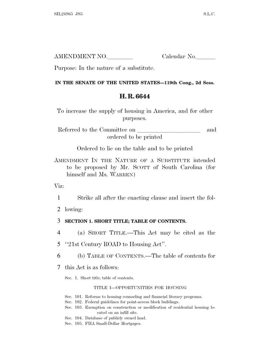 allenanalysis's tweet photo. BREAKING: Speaker Mike Johnson has officially sent the housing bill to President Trump.

That starts the 10-day constitutional clock: Trump can sign it into law, veto it, or take no action. If Congress remains in session and he doesn’t sign or veto it within 10 days (excluding Sundays), the bill automatically becomes law.

For millions of Americans struggling with the cost of housing, the next 10 days could shape what help is on the way.

🏠 If you believe America needs more affordable housing, leave a comment below.