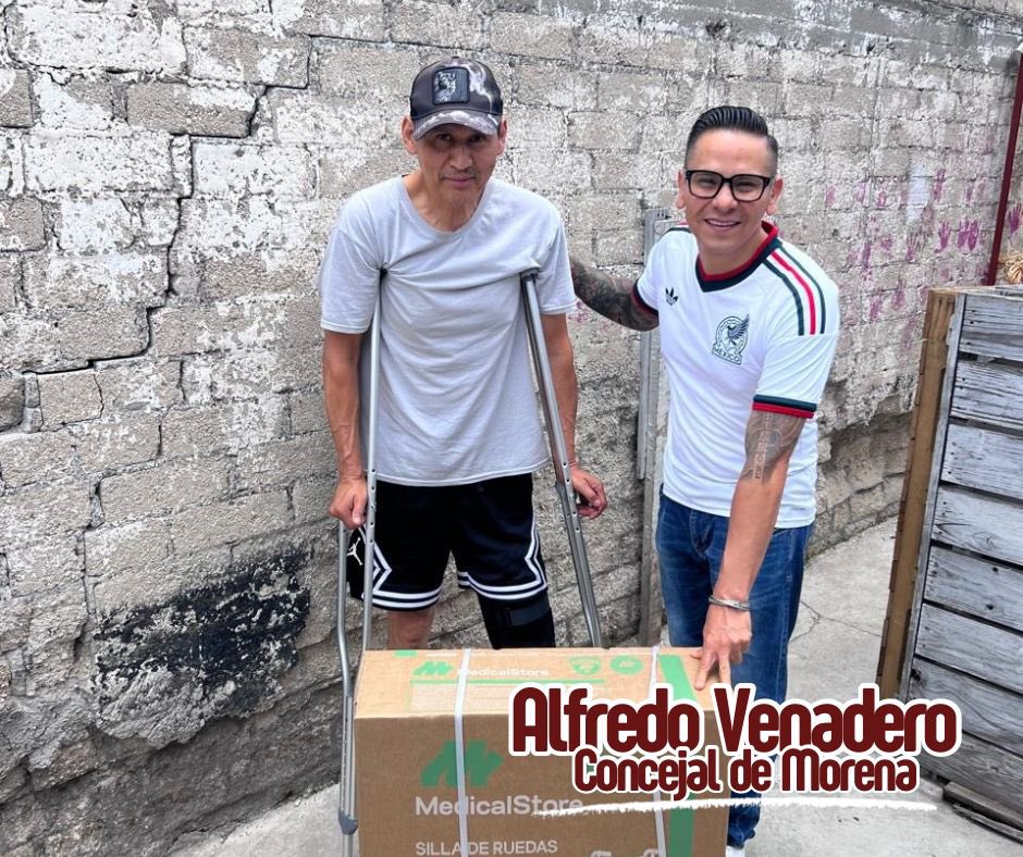 venaderoizt's tweet photo. Continuamos con la entrega de sillas de rueda en beneficio de nuestr@s vecin@s de #Iztacalco; sigamos construyendo bienestar para tod@s y construyendo un mejor #Iztacalco

#amorporlaciudad
#venaderoconcejal
#concejaldemorena 🫡🫶🏼 https://t.co/sj1KzQ1bOE