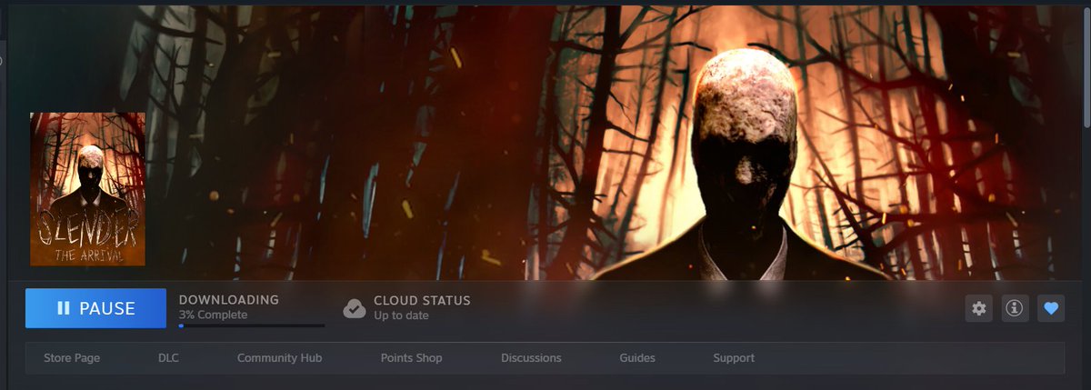 SagaTLP's tweet photo. slender the arrival is on sale on steam https://t.co/0af6nqQNeq